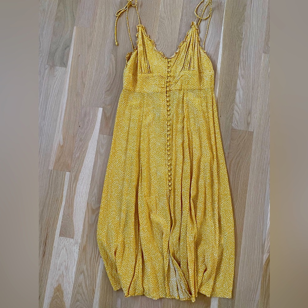 Auguste The Label yellow dress